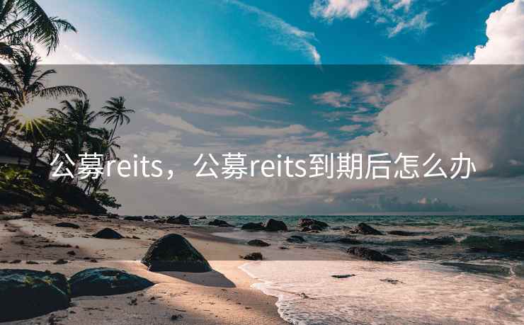 公募reits，公募reits到期后怎么办