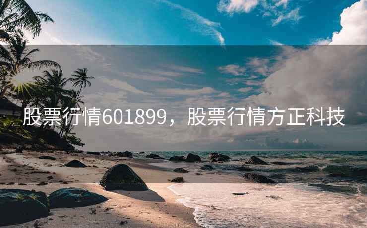 股票行情601899,股票行情方正科技 股票行情601899,股票行情方正科技
