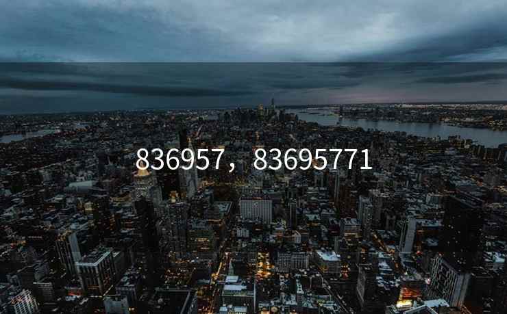 836957,83695771 836957,83695771